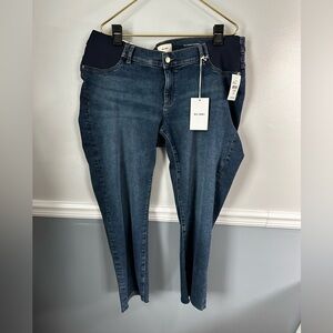 DL1961 Maternity Patti Straight Jeans Size 34